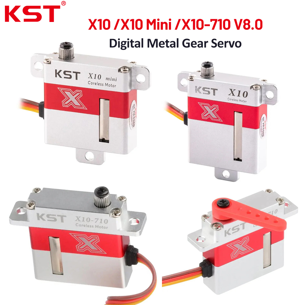 Rc Helicopter Motor - سيرفو رقمي معدني KST X10/X10 Mini/