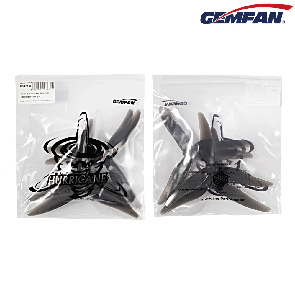 10 أزواج (10CW + 10CCW) Gemfan - مراجعة Rc Helicopter Parts وسعره