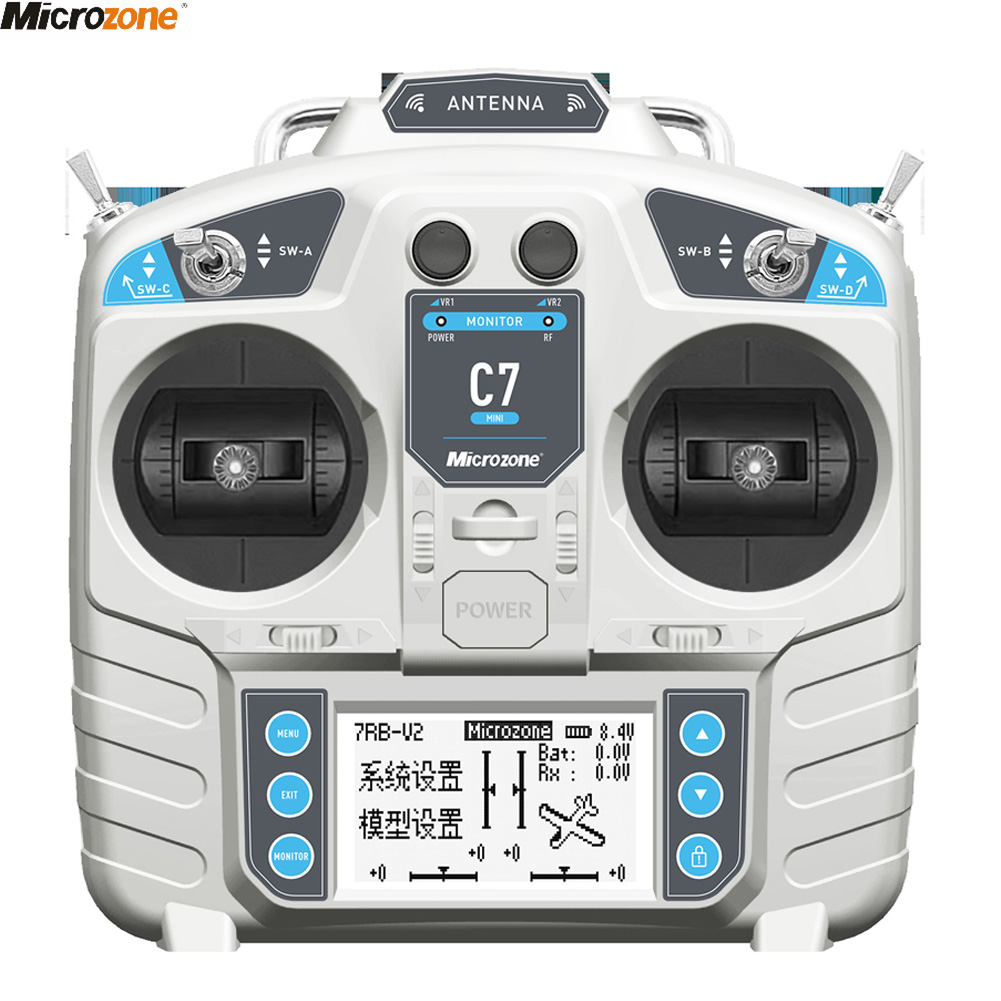 وحدة تحكم MicroZone MC7 C7 جها - مراجعة Rc Helicopter Mini وسعره