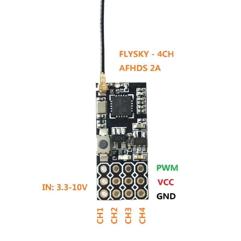 جهاز استقبال Flysky FS2A Mini  - مراجعة Rc Helicopter Remote Control وسعره