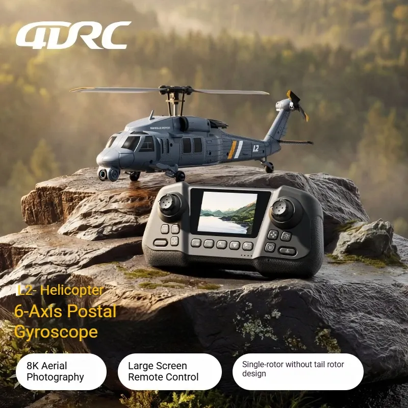 طائرة هليكوبتر L2-DORN RC Apac - مراجعة Rc Helicopter Single Rotor وسعره