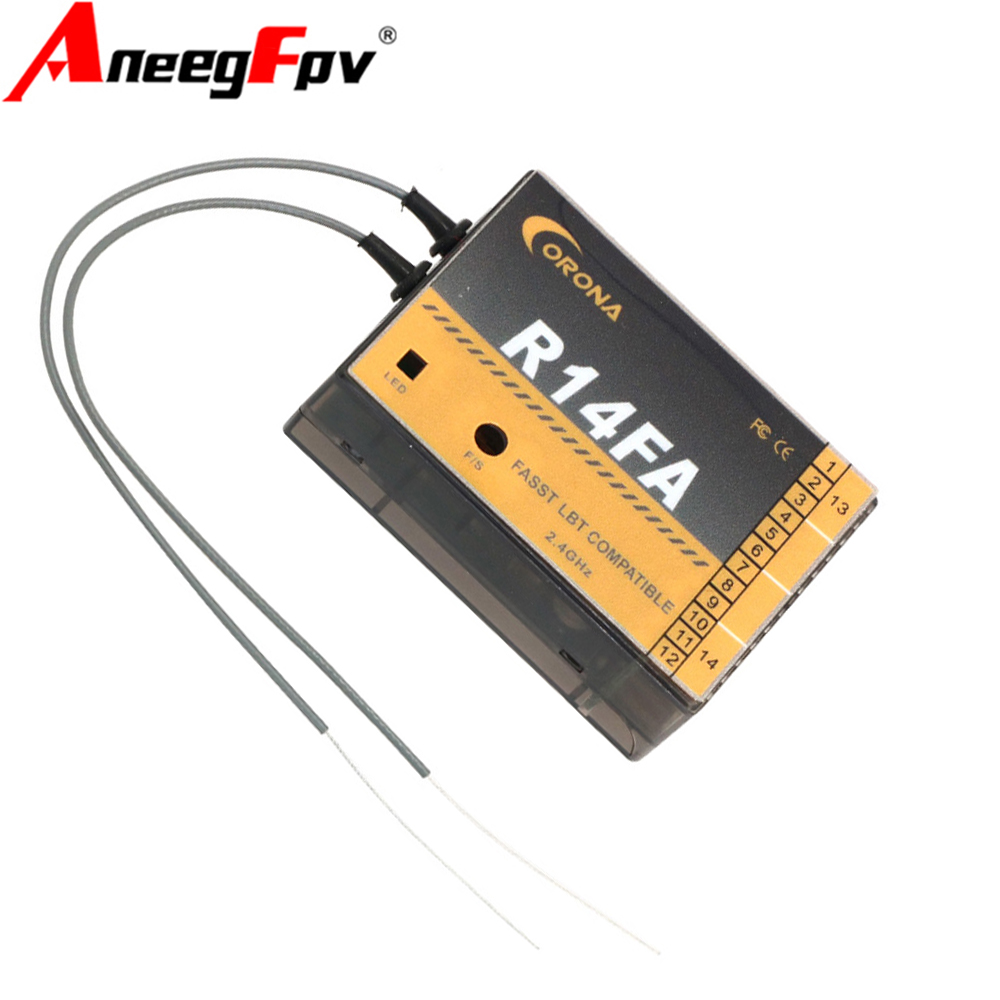 جهاز استقبال طراز Corona R14FA - مراجعة Rc Helicopter Remote Control وسعره